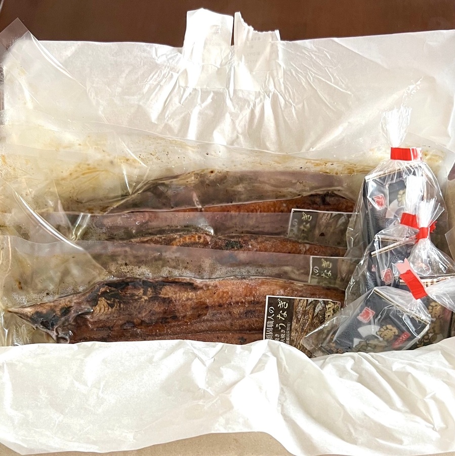 頑固おやじのこだわり蒲焼きうなぎ 特大4尾 愛知県産 ❤️本格関西焼